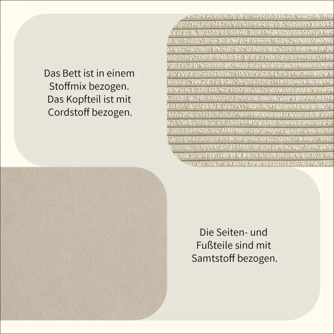 Miegamojo lova (180x200cm) GI656 - €320 Save 50% __label:Pristatymas 1-2 d.d., color-kremas, lovos-miegamojo,