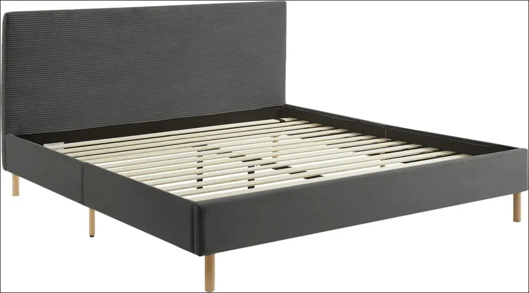 Miegamojo lova (180x200cm) GI657 - €320 Save 50% __label:Pristatymas 1-2 d.d., color-pilka, lovos-miegamojo,