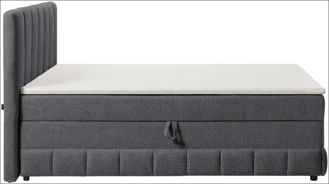 Miegamojo lova (180x200cm) GI805 - €650 Save 50% __label:Pristatymas 1-2 d.d., color-pilka, lovos-miegamojo,