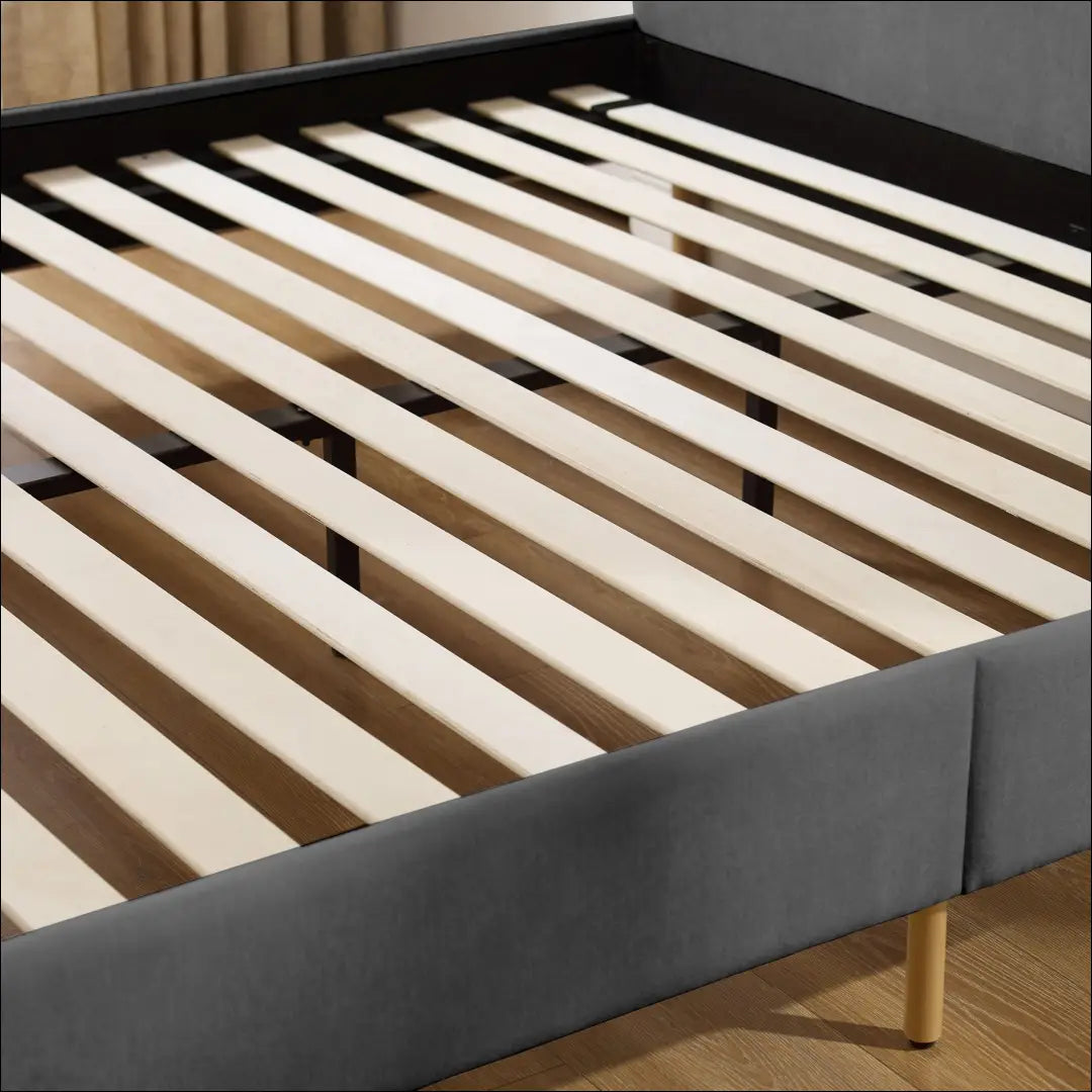 Miegamojo lova (180x200cm) GI864 - €210 Save 50% __label:Pristatymas 1-2 d.d., color-pilka, lovos-miegamojo,
