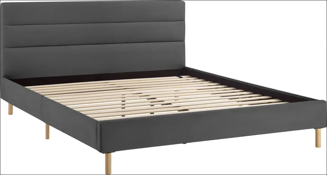 Miegamojo lova (180x200cm) GI864 - €210 Save 50% __label:Pristatymas 1-2 d.d., color-pilka, lovos-miegamojo,