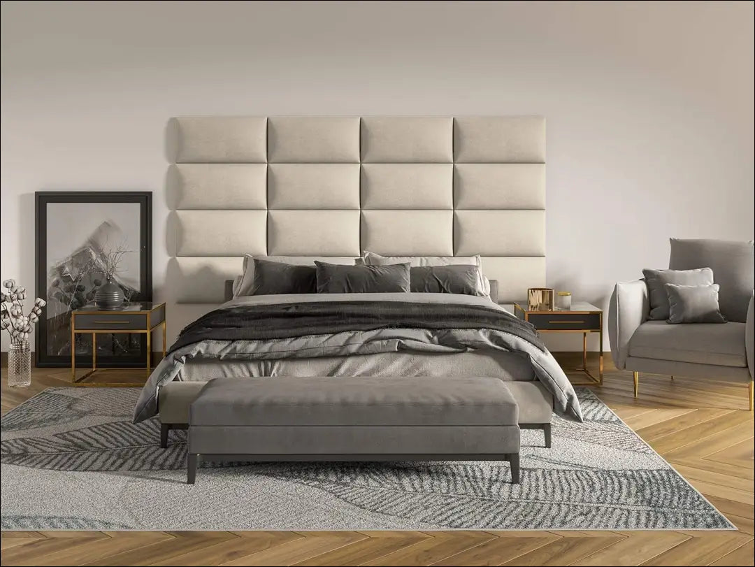 Minkšta sieninė plokštė (3vnt) KI921 - €59 Save 65% 50-100, __label:Pristatymas 1-2 d.d., color-smelio, kita,