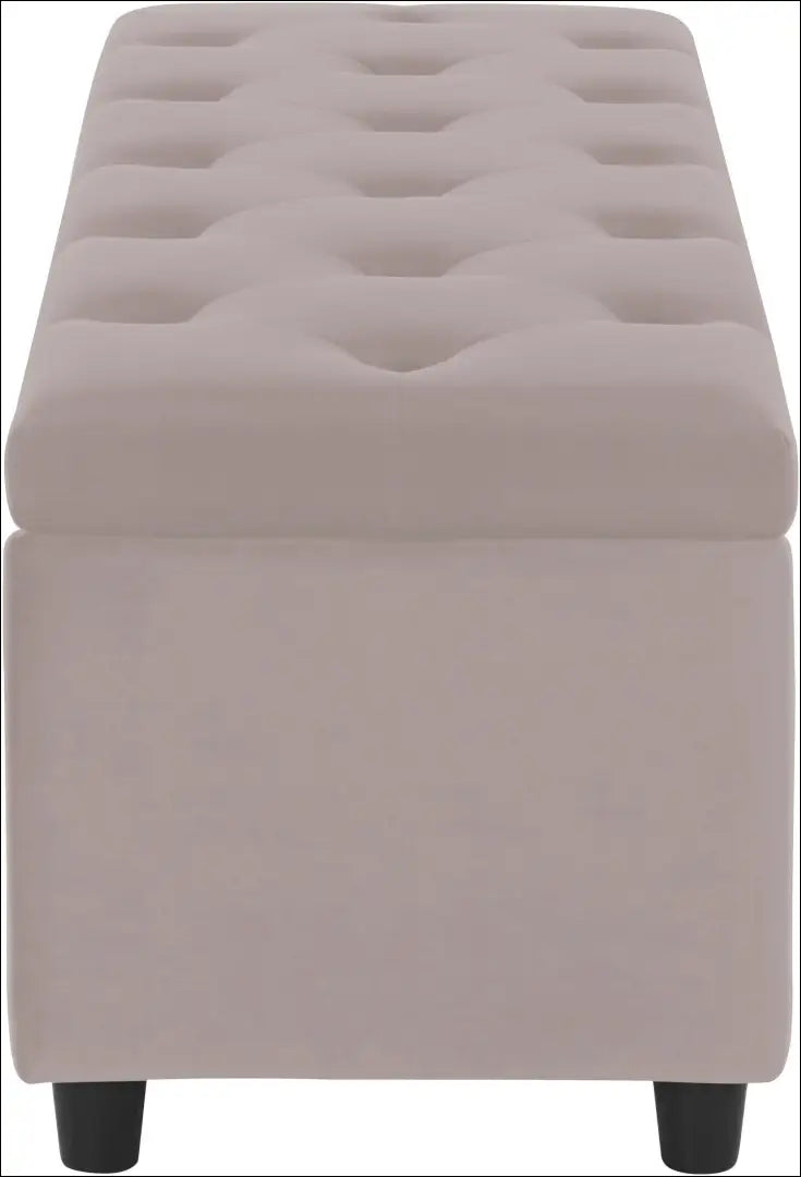 Minkštasuolis su daiktadėže MI859 - €85 Save 50% 50-100, __label:Pristatymas 1-2 d.d., color-smelio, material-aksomas,