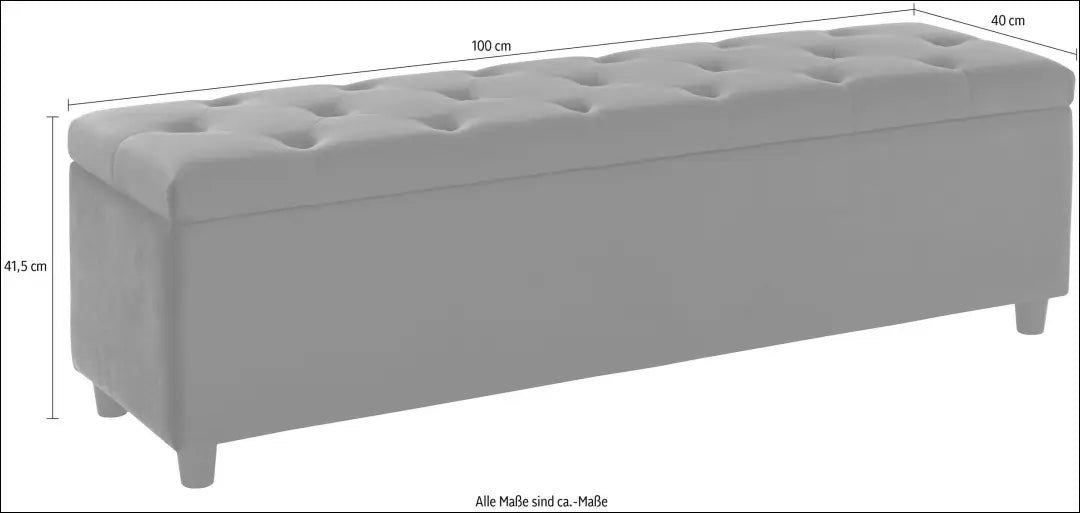 Minkštasuolis su daiktadėže MI859 - €85 Save 50% 50-100, __label:Pristatymas 1-2 d.d., color-smelio, material-aksomas,