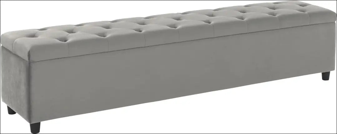 Minkštasuolis su daiktadėže MI945 - €145 Save 50% 100-200, __label:Pristatymas 1-2 d.d., color-pilka,
