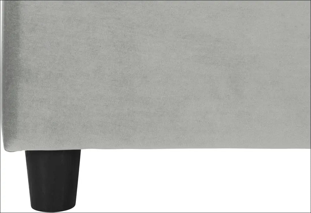 Minkštasuolis su daiktadėže MI991 - €145 Save 50% 100-200, __label:Pristatymas 1-2 d.d., color-pilka, material-aksomas,