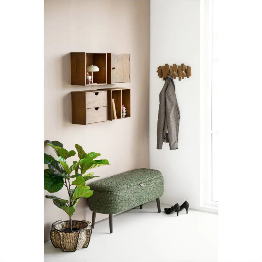 Minkštasuolis su daiktadėže MI994 - €155 Save 20% 100-200, __label:Pristatymas 1-2 d.d., color-zalia,