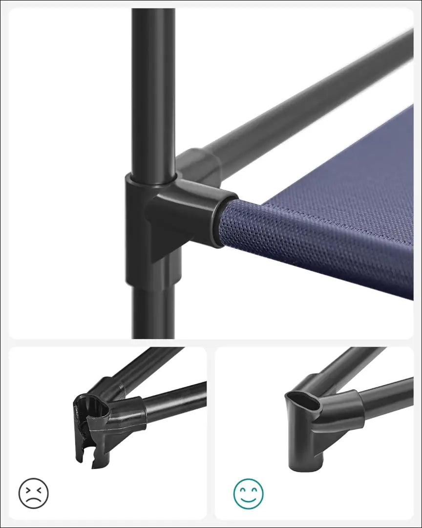 Mobili drabužių spinta SM1367 - €66 Save 40% 50-100, __label:Pristatymas 5-14 d.d., notouch30, song, spalva-melyna