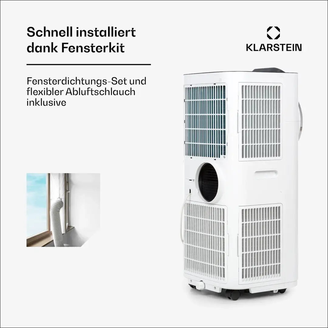 Mobilus oro kondicionierius “Klarstein” KI1183 - €243 Save 55% __label:Pristatymas 1-2 d.d., color-balta, elektronika,