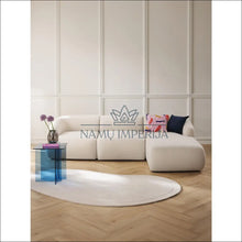 Įkelti vaizdą į galerijos rodinį, Modulinė kampinė sofa MI507 - €1,100 Save 50% color-kremas, kampai, material-polipropilenas, minksti, over-200
