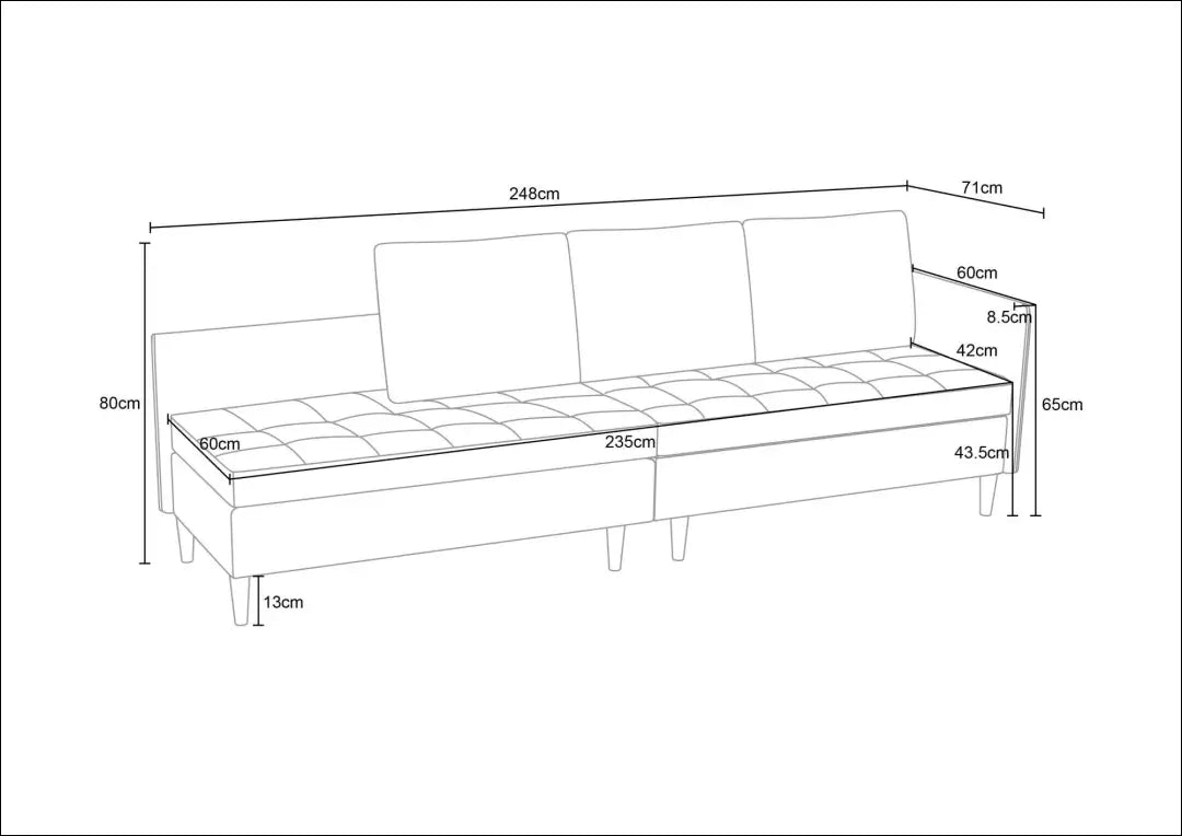 Modulinė sofa-kampas MI866 - €230 Save 50% __label:Pristatymas 1-2 d.d., color-ruda, kampai, material-gobelenas,