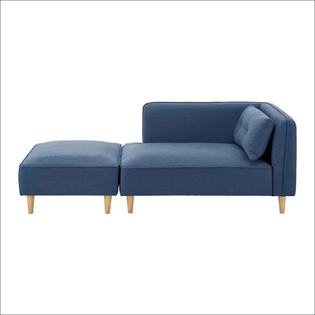 Modulinė sofa MI997 - €130 Save 50% 100-200, __label:Pristatymas 1-2 d.d., color-melyna, material-poliesteris, minksti