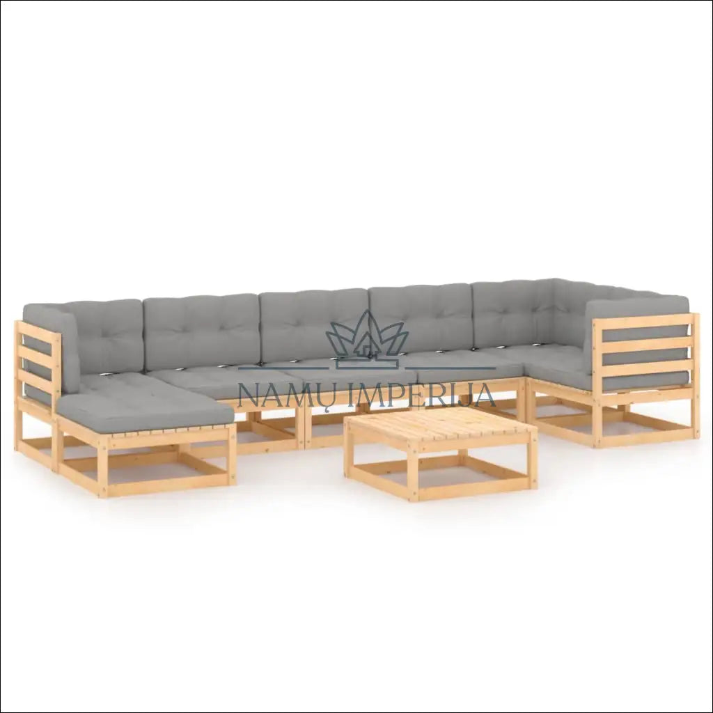 Modulinis lauko baldų komplektas LI748 - €240 Save 50% __label:Pristatymas 1-2 d.d., baldai, material-medzio-masyvas,