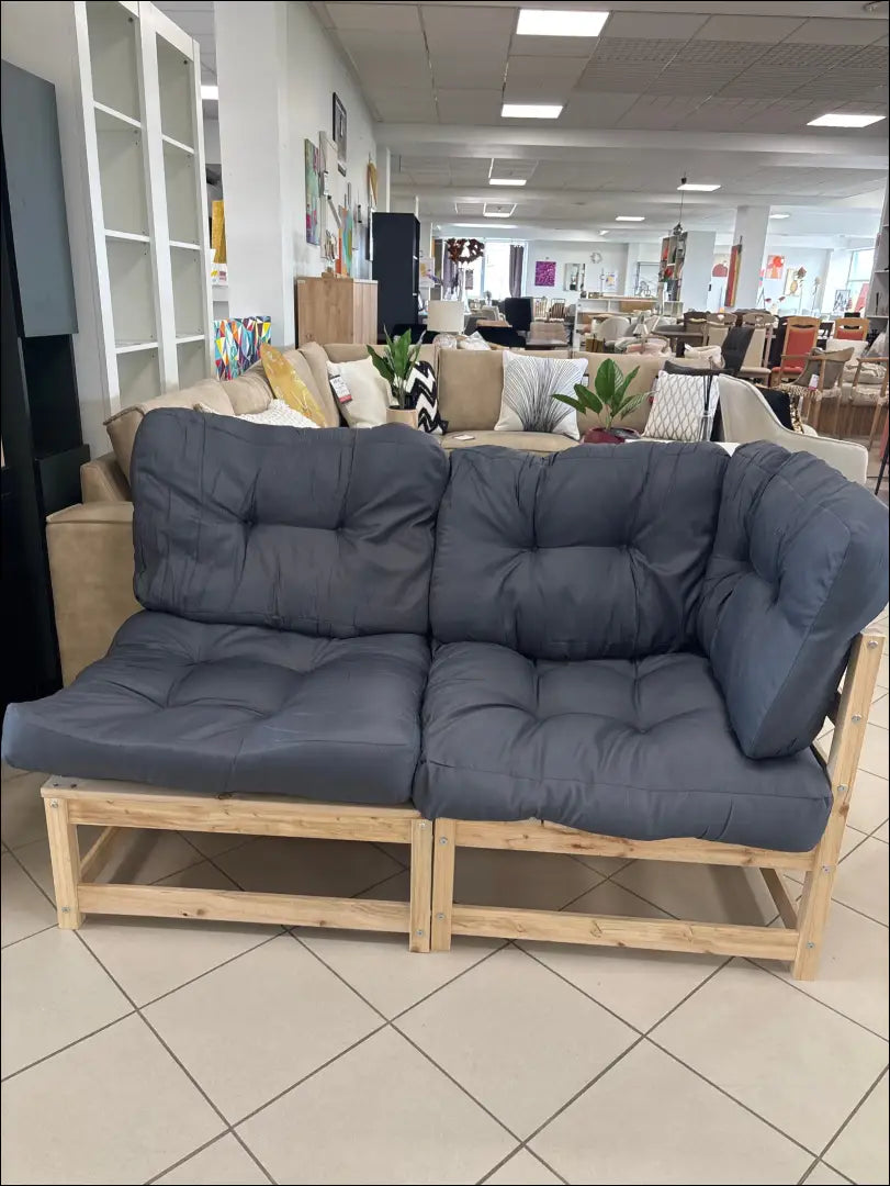 Modulinis lauko baldų komplektas LI885 - €80 Save 50% 50-100, __label:Pristatymas 1-2 d.d., color-pilka, color-ruda,