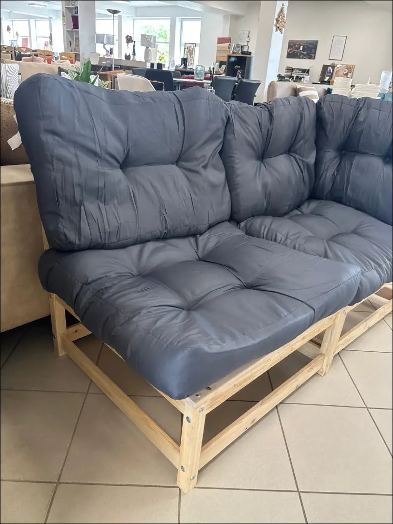 Modulinis lauko baldų komplektas LI885 - €80 Save 50% 50-100, __label:Pristatymas 1-2 d.d., color-pilka, color-ruda,