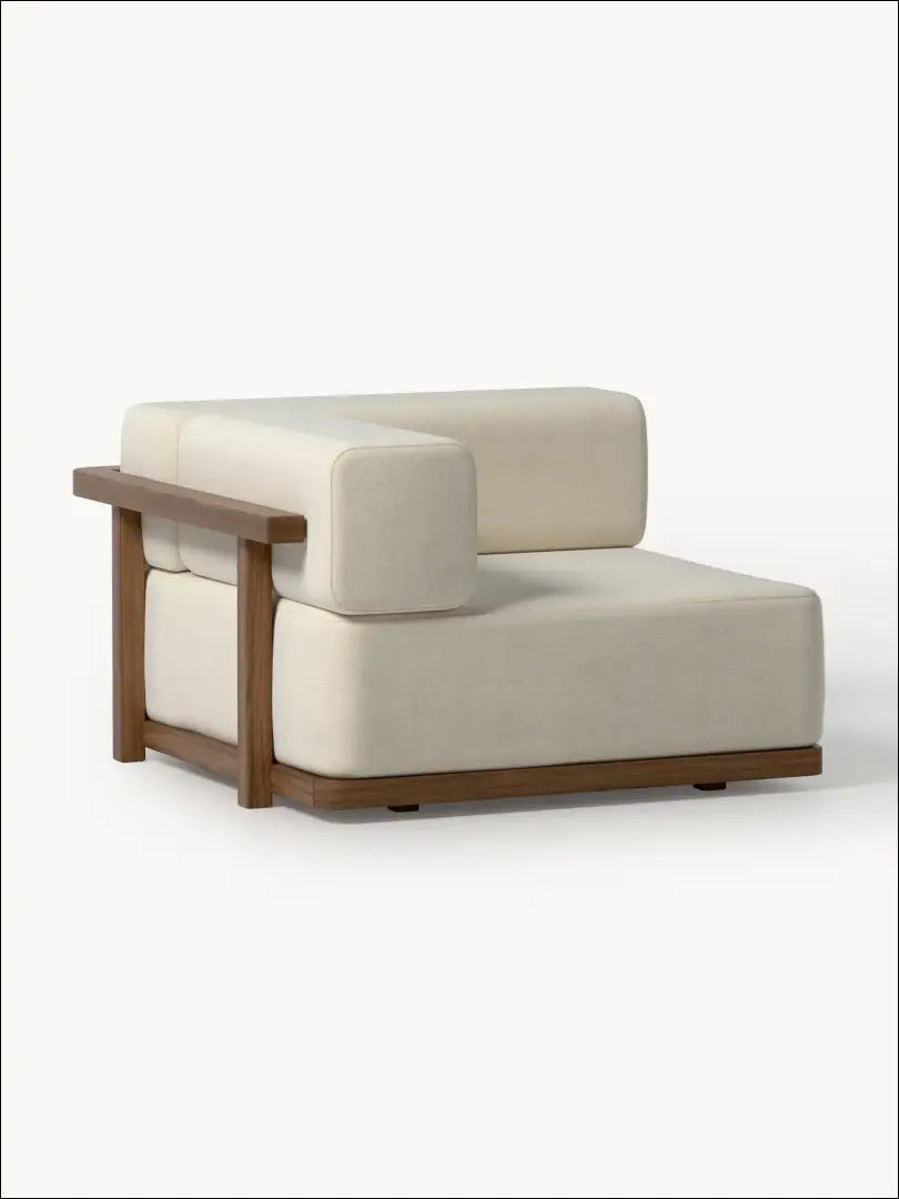 Modulinis lauko fotelis LI791 - €550 Save 50% __label:Pristatymas 1-2 d.d., color-ruda, color-smelio, baldai,