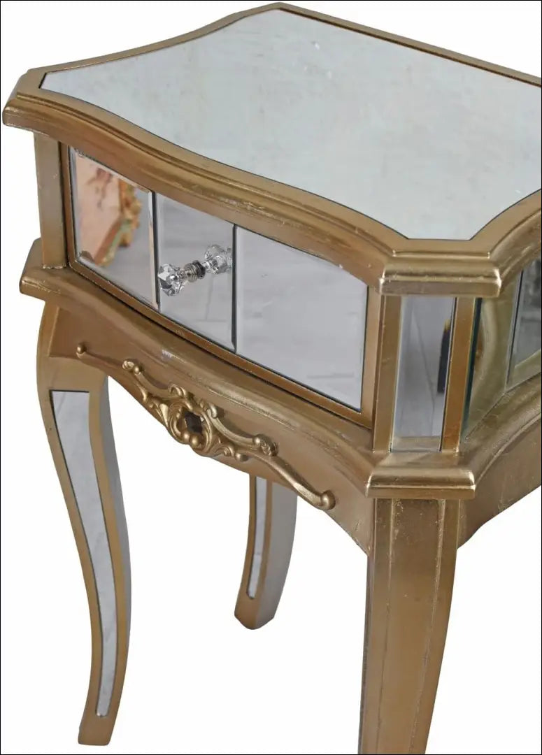 Naktinis staliukas GI606 - €129 Save 50% 100-200, __label:Pristatymas 1-2 d.d., color-auksine, color-sidabrine,