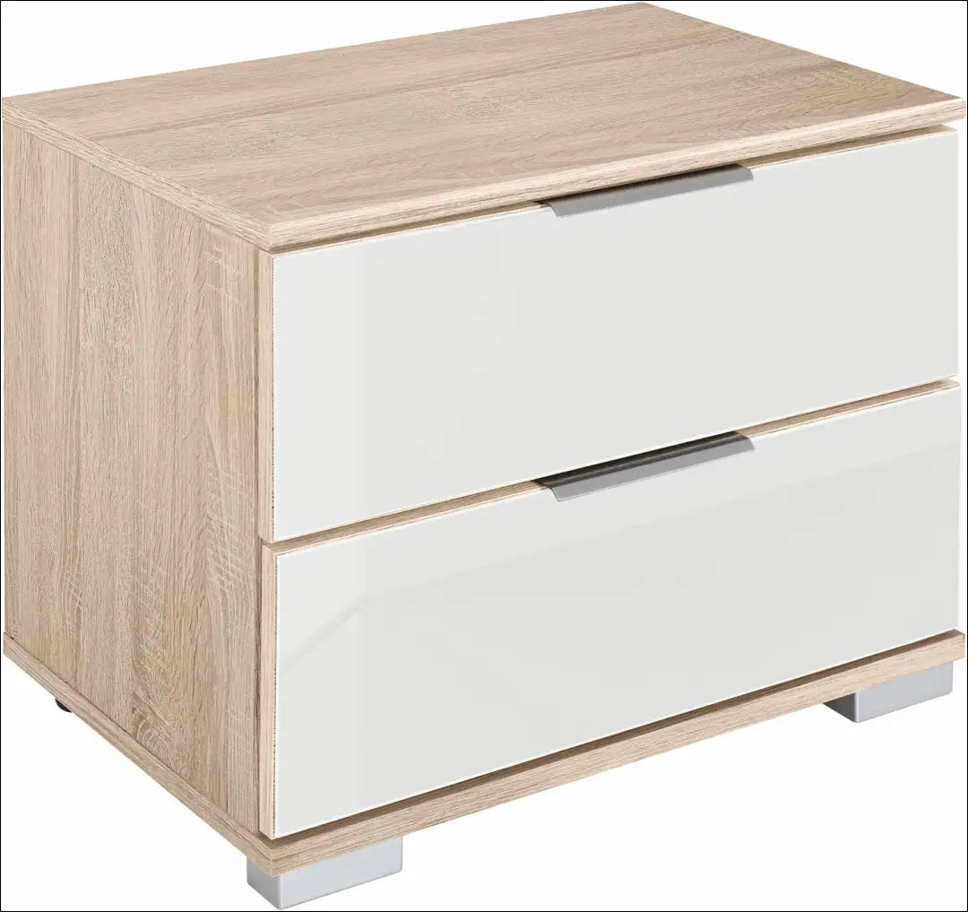 Naktinis staliukas GI607 - €56 Save 50% 50-100, __label:Pristatymas 1-2 d.d., color-balta, color-ruda, material-mediena