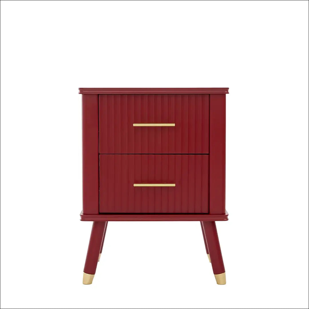Naktinis staliukas GI619 - €77 Save 50% 50-100, __label:Pristatymas 1-2 d.d., color-auksine, color-raudona,