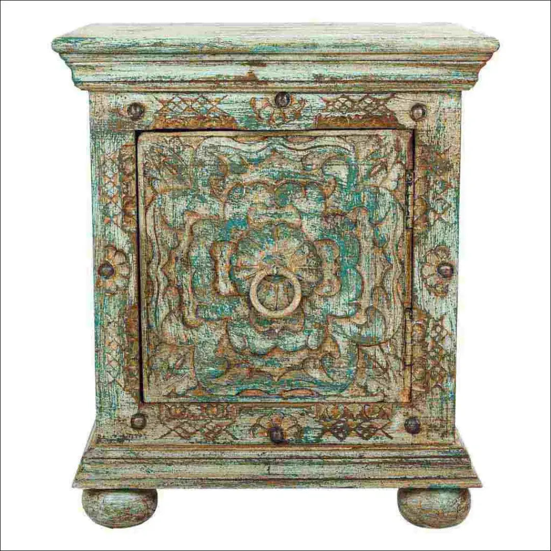 Naktinis staliukas GI621 - €150 Save 50% 100-200, __label:Pristatymas 1-2 d.d., color-ruda, color-zalia,