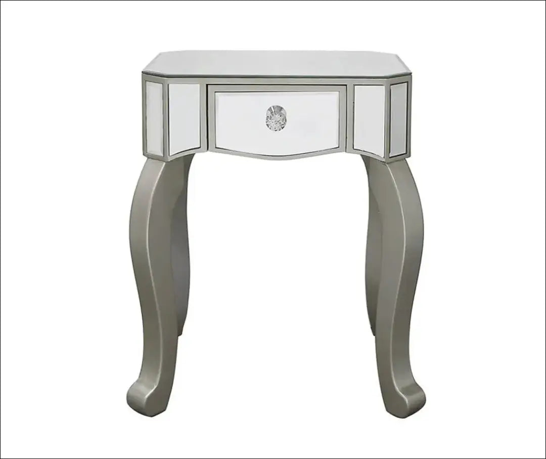 Naktinis staliukas GI629 - €90 Save 50% 50-100, __label:Pristatymas 1-2 d.d., color-sidabrine, material-mdf,