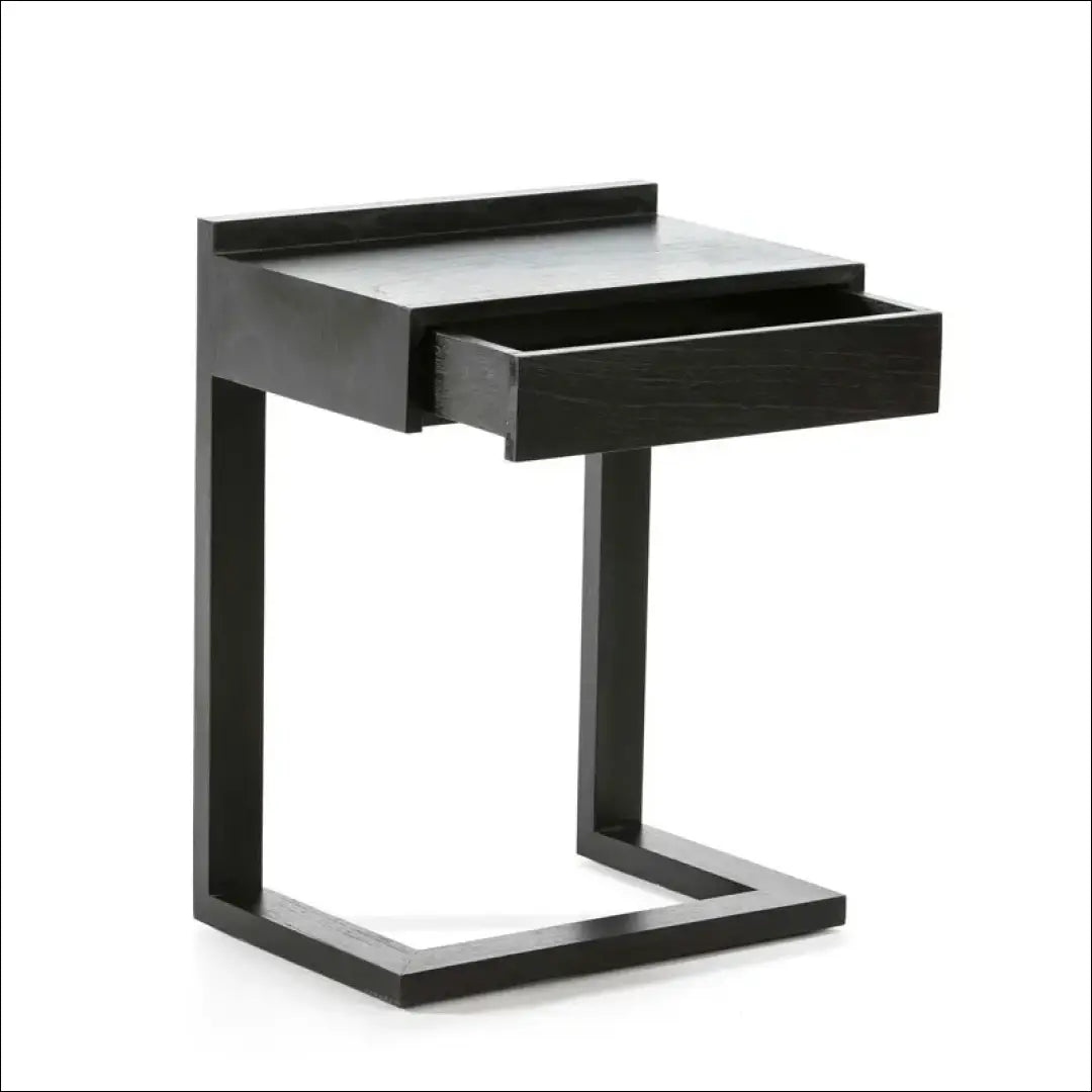 Naktinis staliukas GI633 - €122 Save 50% 100-200, __label:Pristatymas 1-2 d.d., color-juoda, material-mdf, miegamojo