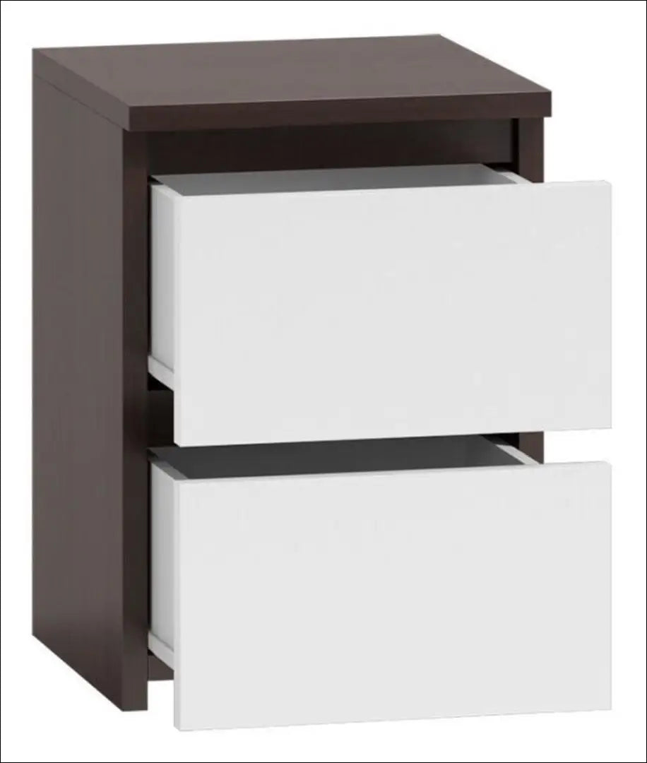 Naktinis staliukas GI635 - €32 Save 50% 25-50, __label:Pristatymas 1-2 d.d., color-balta, color-ruda, material-mediena