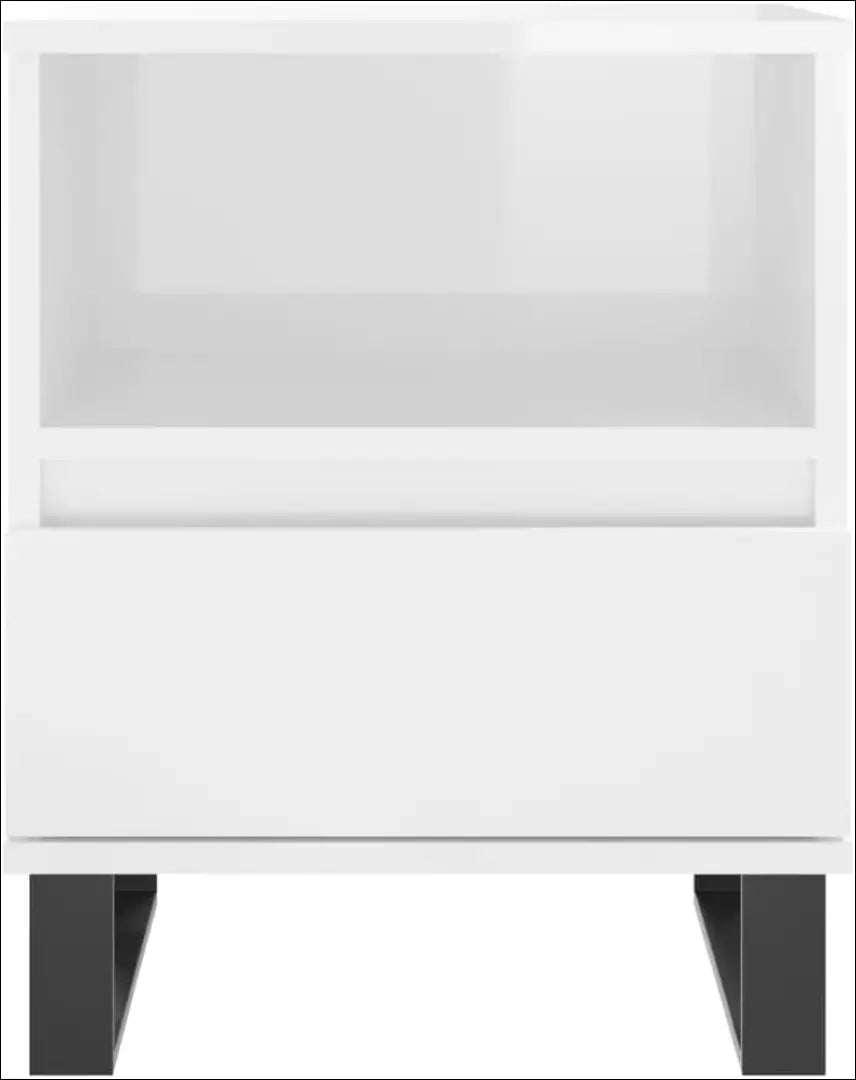 Naktinis staliukas GI637 - €30 Save 50% 25-50, __label:Pristatymas 1-2 d.d., color-balta, color-juoda, material-mediena