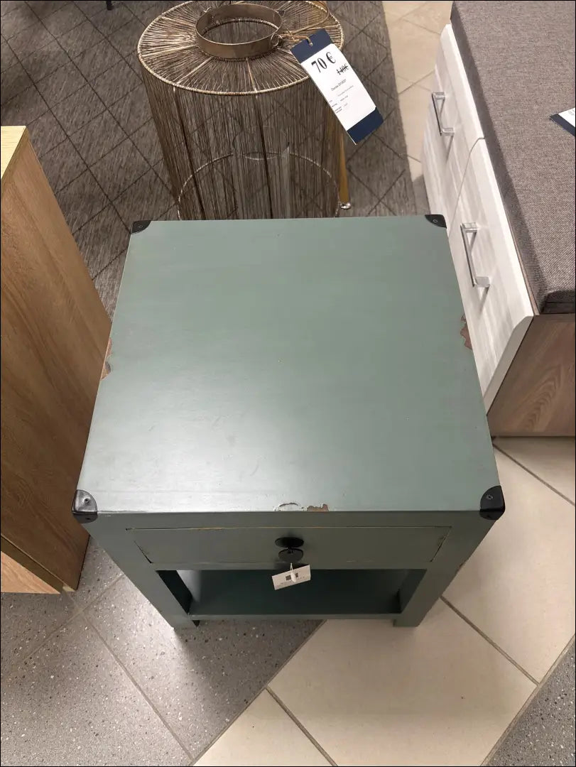 Naktinis staliukas GI639 - €89 Save 50% 50-100, __label:Pristatymas 1-2 d.d., color-zalia, material-medzio-masyvas,