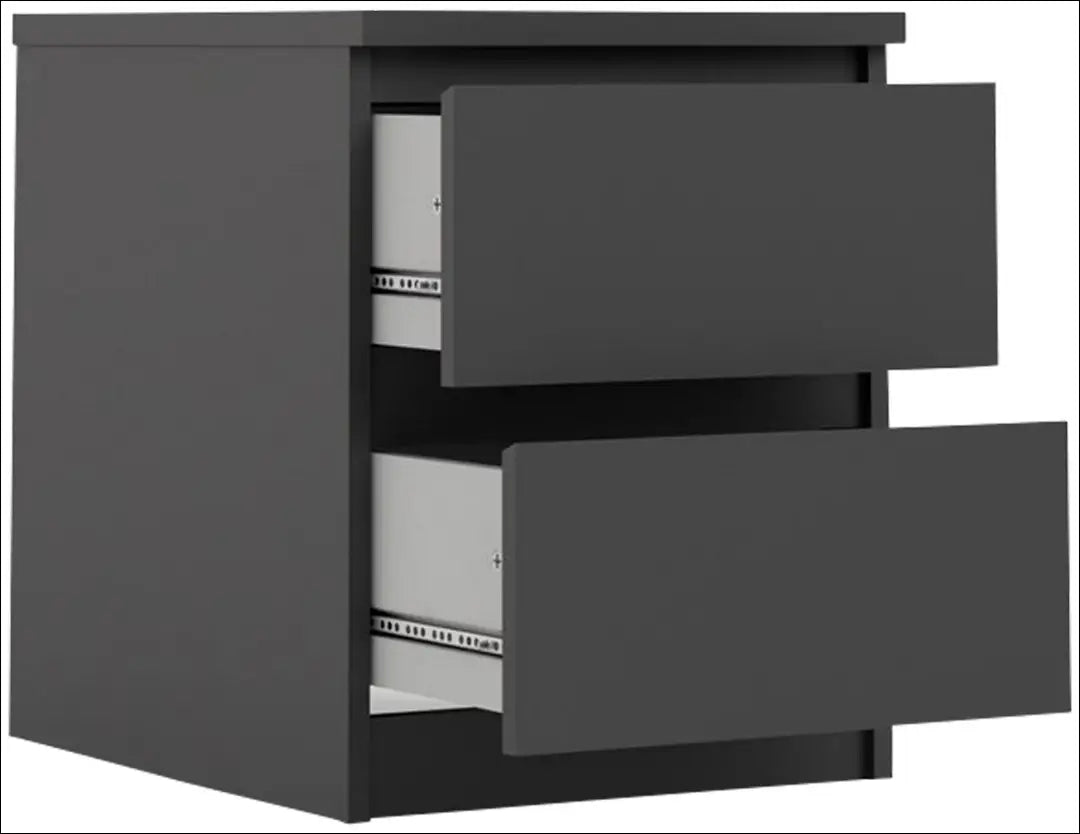 Naktinis staliukas GI651 - €50 Save 50% 50-100, __label:Pristatymas 1-2 d.d., color-juoda, material-mediena, miegamojo