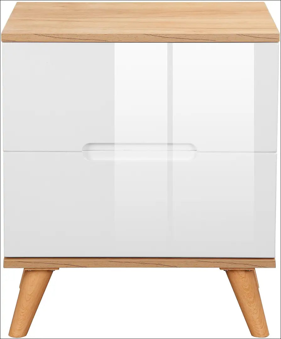 Naktinis staliukas GI654 - €45 Save 50% 25-50, __label:Pristatymas 1-2 d.d., color-balta, color-ruda, material-mdf €25