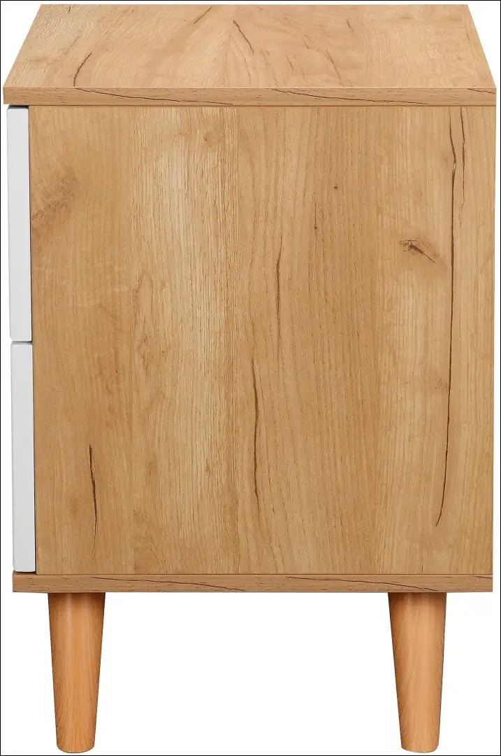 Naktinis staliukas GI654 - €45 Save 50% 25-50, __label:Pristatymas 1-2 d.d., color-balta, color-ruda, material-mdf €25