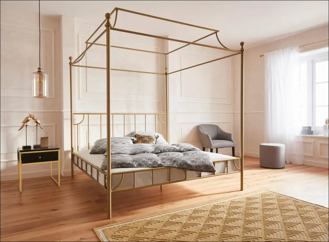 Naktinis staliukas GI655 - €84 Save 50% 50-100, __label:Pristatymas 1-2 d.d., color-auksine, color-juoda,