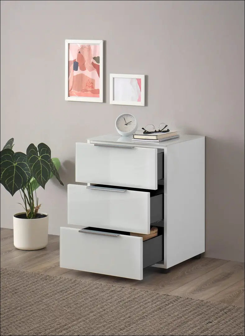 Naktinis staliukas GI688 - €90 Save 50% 50-100, __label:Pristatymas 1-2 d.d., color-balta, material-mediena,