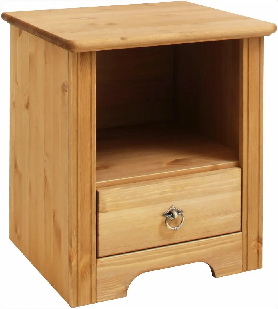 Naktinis staliukas GI696 - €65 Save 50% 50-100, __label:Pristatymas 1-2 d.d., color-ruda, material-medzio-masyvas,