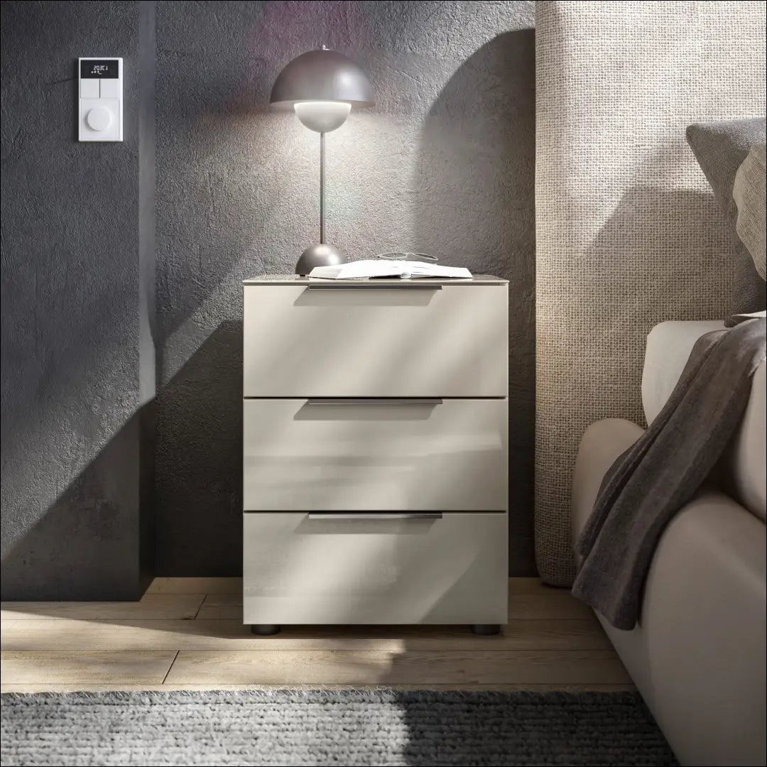 Naktinis staliukas GI697 - €55 Save 65% 50-100, __label:Pristatymas 1-2 d.d., color-kremas, material-mdf,