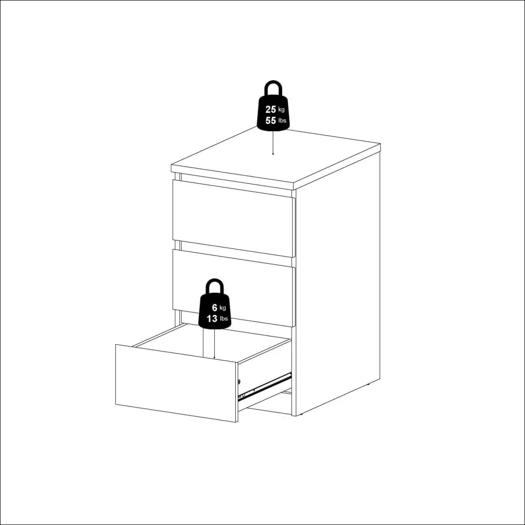 Naktinis staliukas GI831 - €74 Save 50% 50-100, __label:Pristatymas 1-2 d.d., color-ruda, color-smelio,