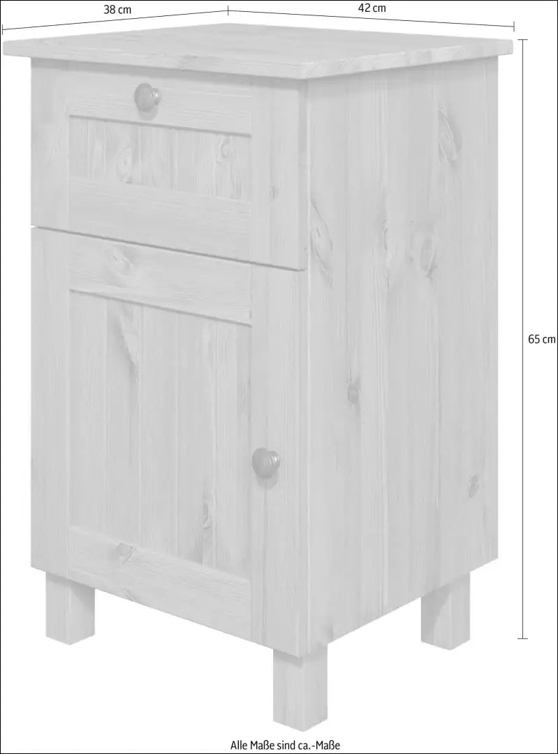 Naktinis staliukas GI861 - €68 Save 50% 50-100, __label:Pristatymas 1-2 d.d., color-ruda, material-medzio-masyvas,