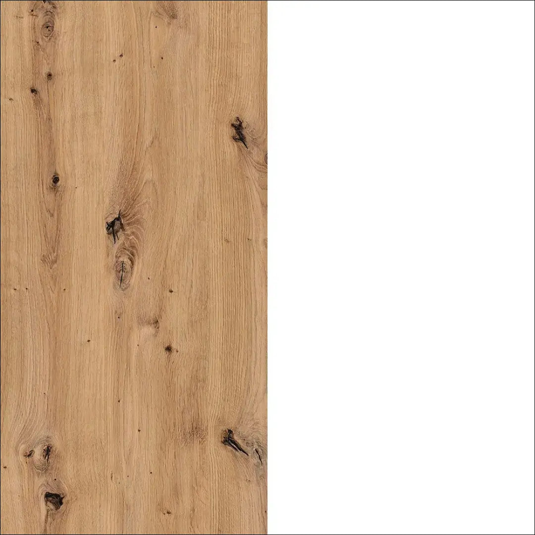 Naktinis staliukas GI863 - €85 Save 50% 50-100, __label:Pristatymas 1-2 d.d., color-balta, color-ruda, material-mediena