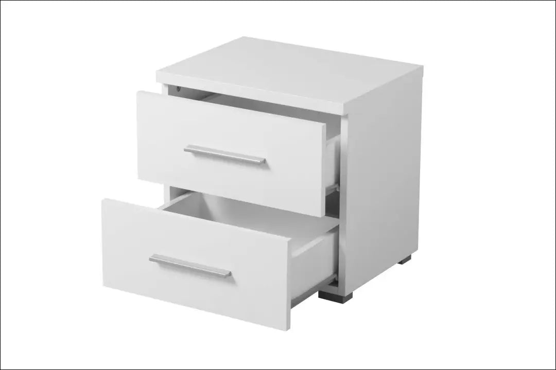 Naktinis staliukas GI890 - €40 Save 60% 25-50, __label:Pristatymas 1-2 d.d., color-balta, material-mediena, pazeistas