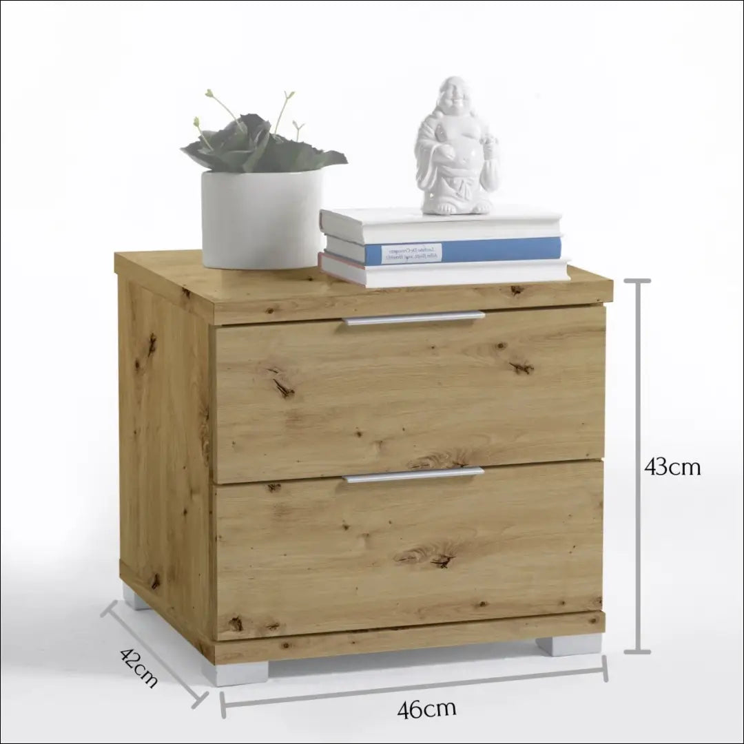 Naktinis staliukas GI922 - €29 Save 50% 25-50, __label:Pristatymas 1-2 d.d., color-ruda, material-mediena, miegamojo