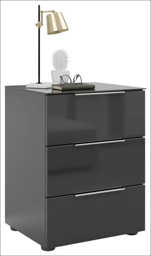 Naktinis staliukas GI932 - €105 Save 50% 100-200, __label:Pristatymas 1-2 d.d., color-pilka, material-mediena,