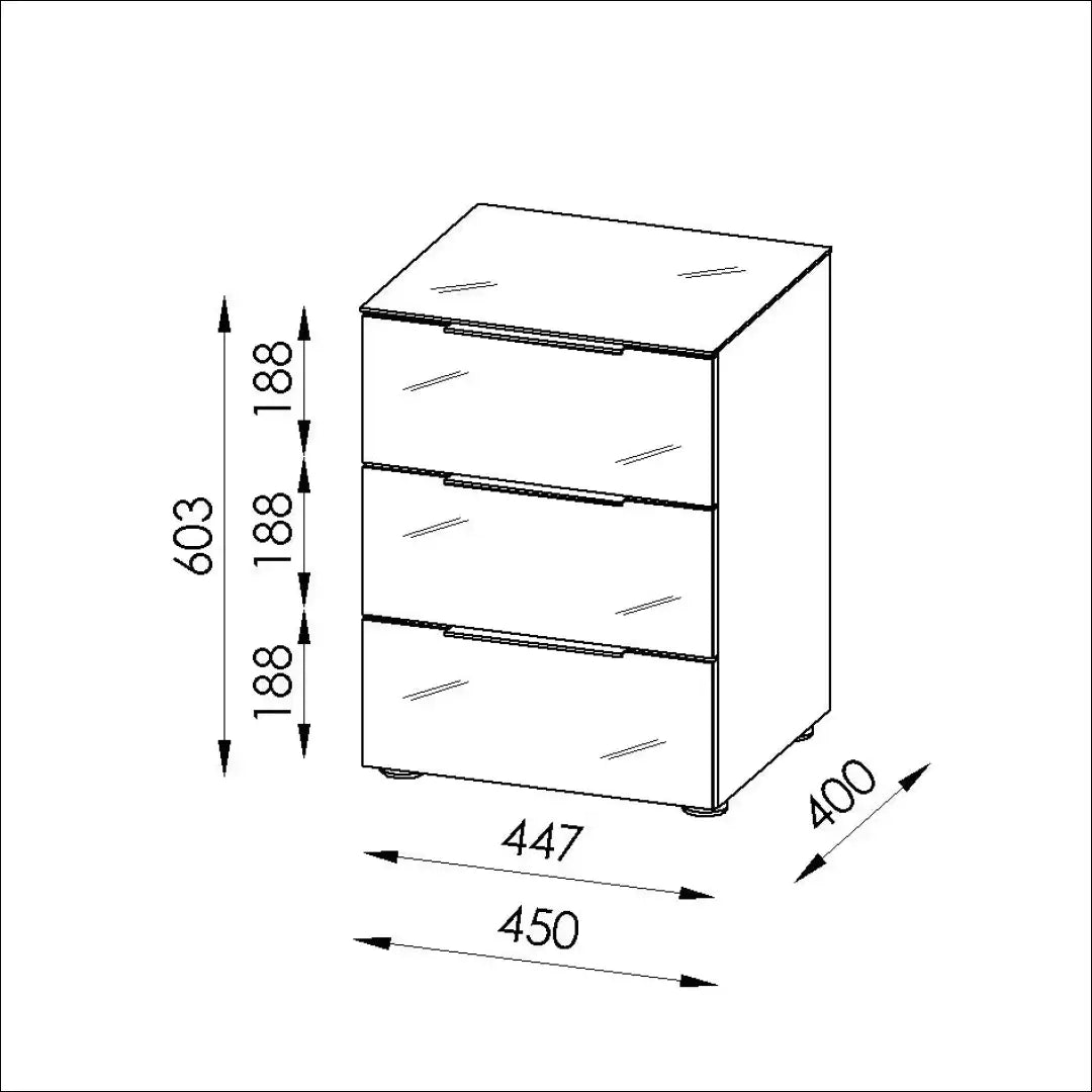 Naktinis staliukas GI932 - €105 Save 50% 100-200, __label:Pristatymas 1-2 d.d., color-pilka, material-mediena,
