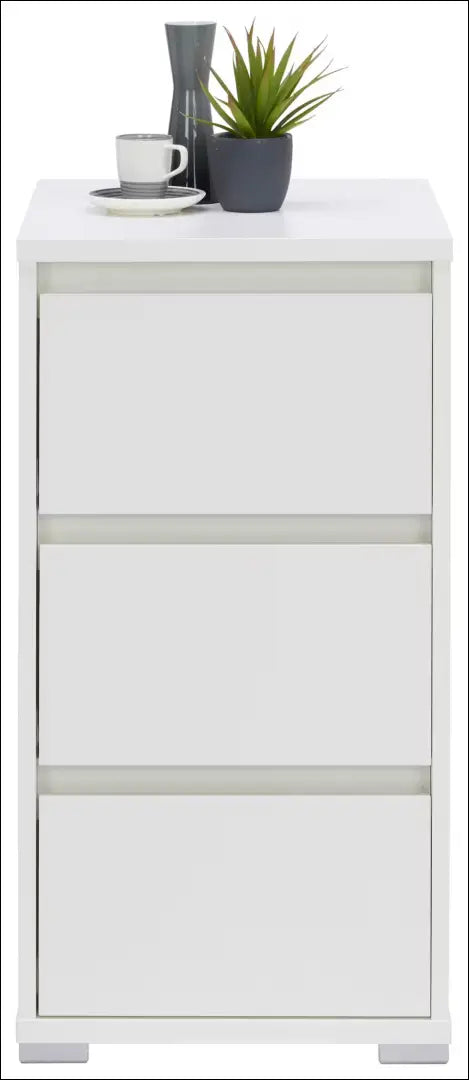 Naktinis staliukas GI987 - €29 Save 65% 25-50, __label:Pristatymas 1-2 d.d., color-balta, material-mediena, pazeistas