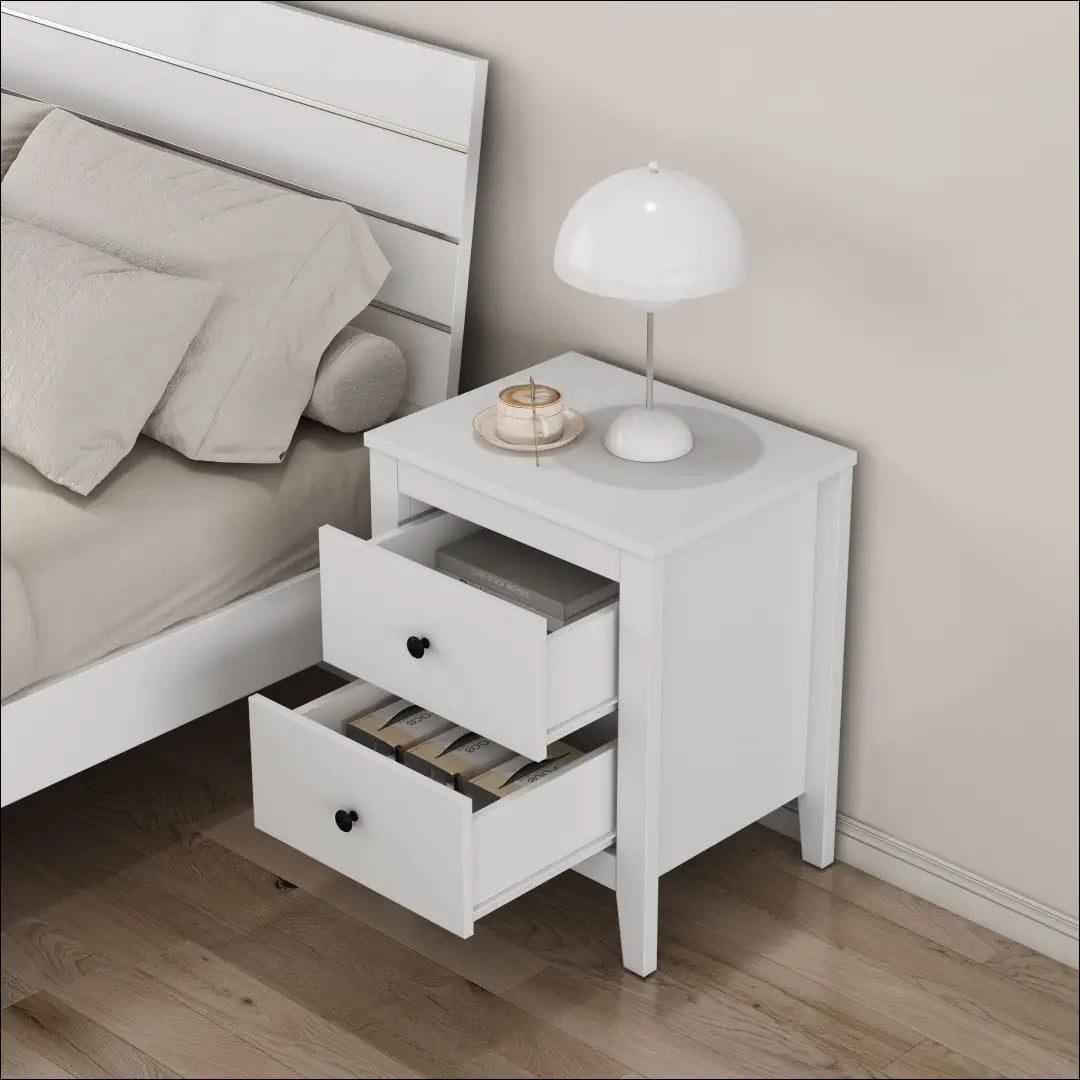 Naktinių staliukų komplektas (2vnt) GI937 - €125 Save 50% 100-200, __label:Pristatymas 1-2 d.d., color-balta,