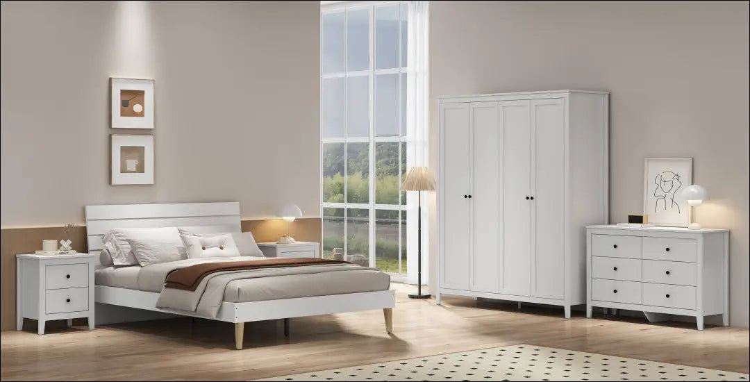 Naktinių staliukų komplektas (2vnt) GI937 - €125 Save 50% 100-200, __label:Pristatymas 1-2 d.d., color-balta,