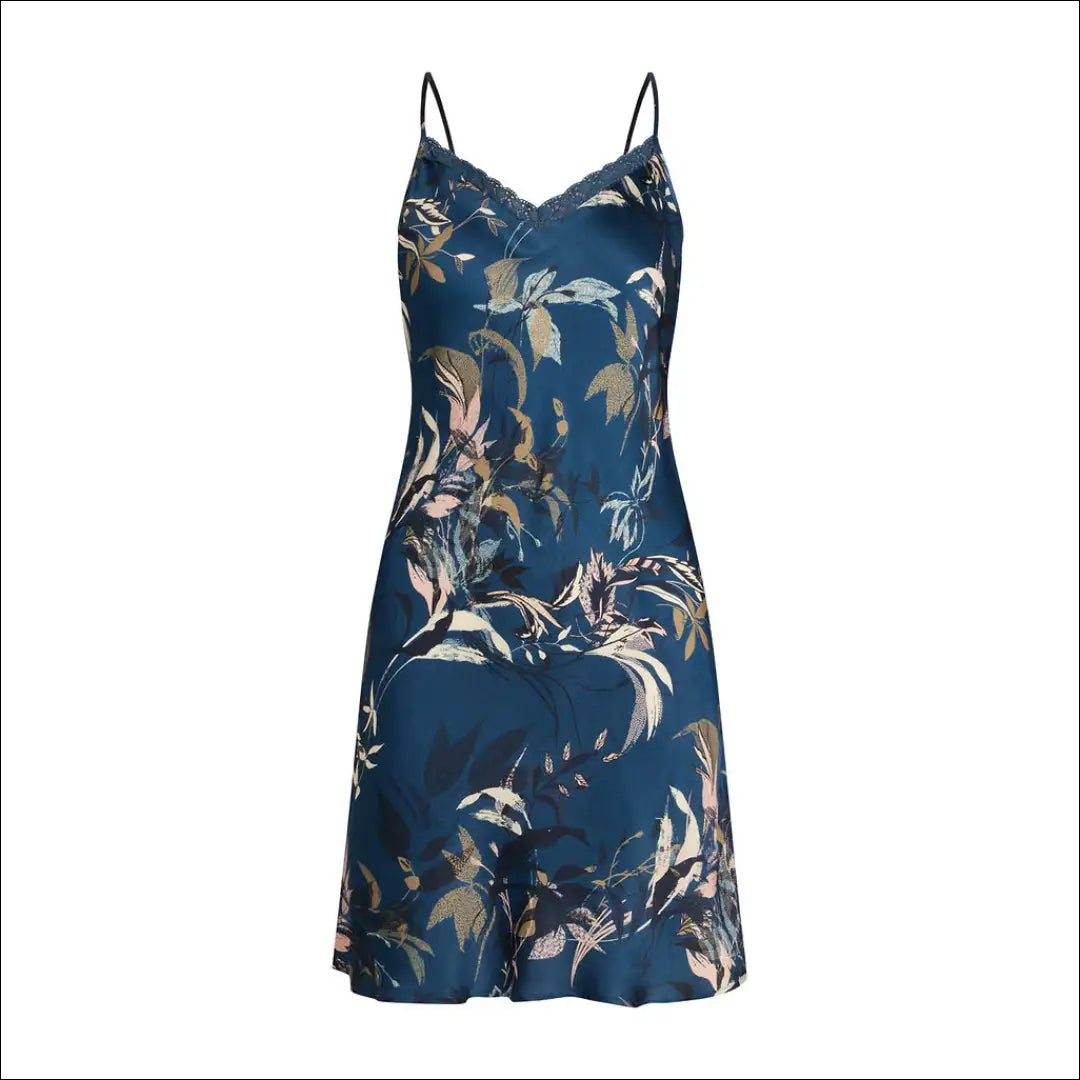 Naktinukai “CCDK” DI7607 - €21 Save 65% __label:Pristatymas 1-2 d.d., color-melyna, material-viskoze, pizamos, tekstile