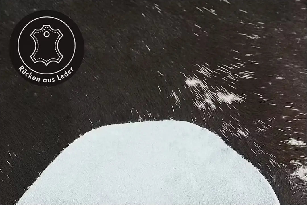 Natūralus karvės odos kilimas RU866 - €100 Save 50% 100-200, __label:Pristatymas 1-2 d.d., color-juoda, kilimai,