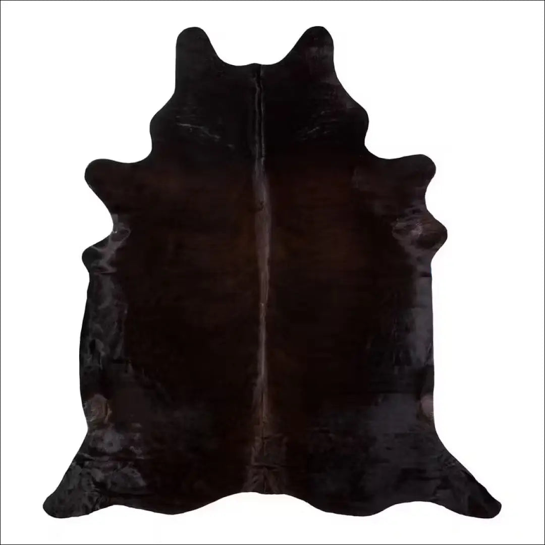 Natūralus karvės odos kilimas RU866 - €100 Save 50% 100-200, __label:Pristatymas 1-2 d.d., color-juoda, kilimai,