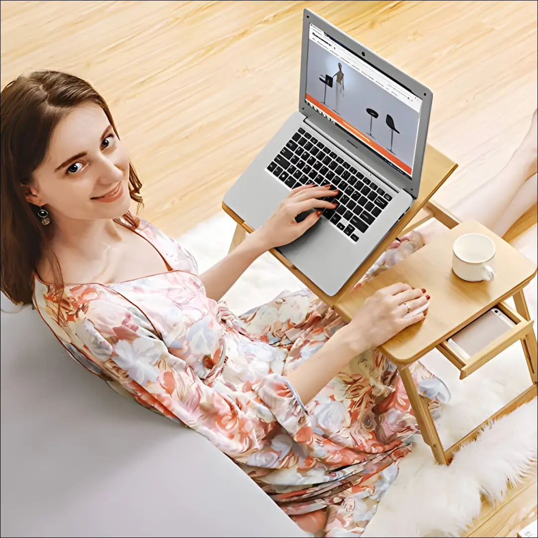 Nešiojamojo kompiuterio stalas SM661 - €58 Save 40% 50-100, __label:Pristatymas 5-14 d.d., biuro-baldai, biuro-stalai,